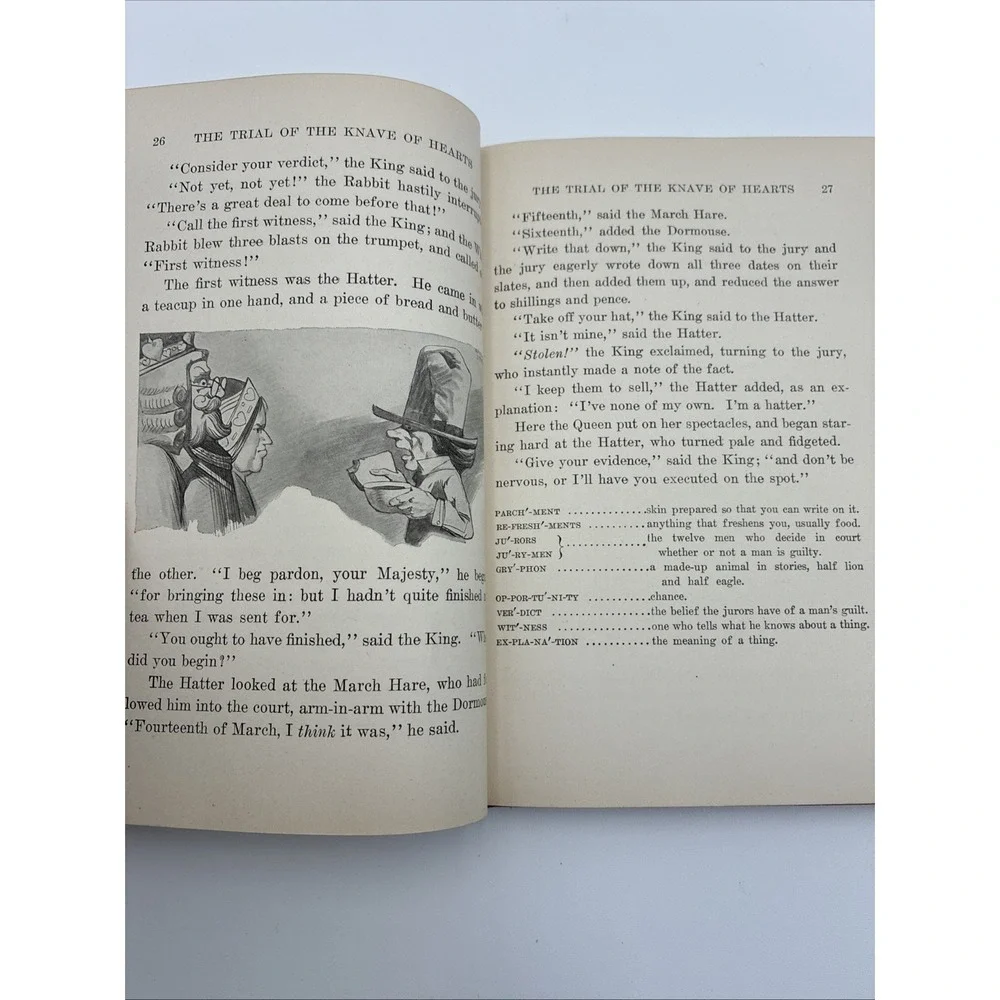 Wonderland Stories Elizabeth Lewis 1917 J.B. Lippincott Illustrated Red HC